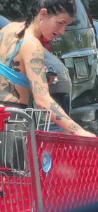 Slim Fit Tattooed baddie with Awesome Tits