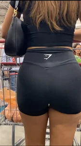 CAKED UP LATINAS IN SHORTS+VID