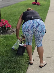 Phat ass latina milf in spandex