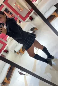 Beautiful candid uniform