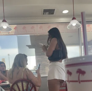 Sorority chicks go to to InNOut half naked