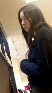 Beautiful Brunette Leggings with a PERFECT Ass