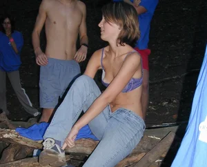 Candid tits and pokies