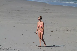 Collection of milfs in bikinis on the beach