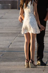 Large collection of candid girls' legs and feet in public places