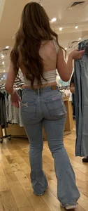 Redhead squatting and working part 5 (oc)