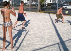 Beach and bikini girls