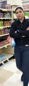2 hot latinas - some upshots, jean or yoga pants ass?
