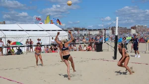 Weymouth beach volleyball girls  2019
