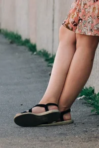 Large collection of candid girls' legs and feet in public places