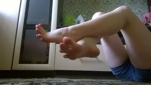 Feet and Legs Closeup Selfie