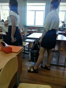 College candid teens