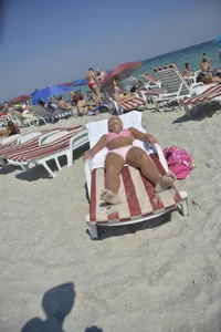 Beach and bikini girls