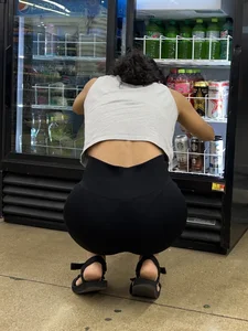 Fit South Indian squatting and shopping (oc)
