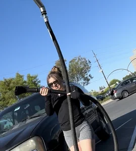 PAWG AT CARWASH OC MUST SEE