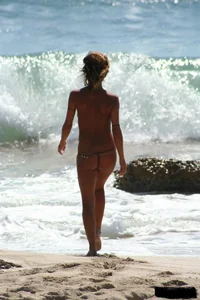 Bunch of sexy ladies on a nude beach