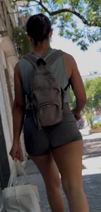 Girl with glasses post gym, Mimi cameltoe