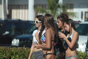 Deerfield Beach bikini girls