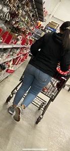 Big Booty Indian Milf in Walmart