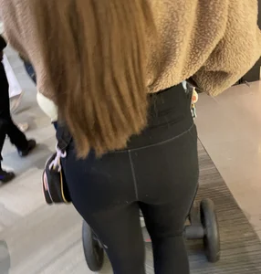 MILF stroll through the Mall