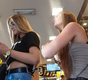 Various hot butts in tight jeans on the street and inside cafes, some teens too