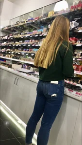 Teen browsing makeup