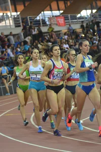 Candid track and field girls