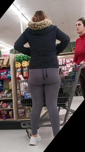 Thick Middle Eastern Ass In Grey Spandex [OC]