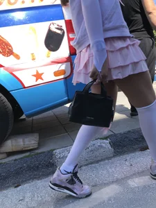 Carnival girls wearing pantyhose, spandex shorts, stockings, skirts and other outfits