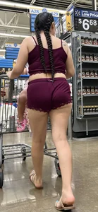 [OC] Hot Latina ASS Out in Sexy super revealing pajamas @ Walmart