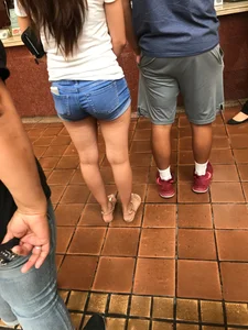 Nice tight jean shorts