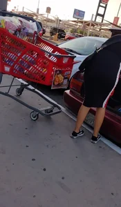 Latina in tight long skirt