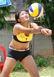 Thai candid volleyball girls