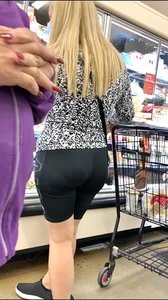 Blonde Mum In Leggings OC