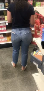 Caught this Milf in tight jeans at Target!