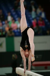 Candid gymnastics girls