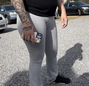 Thick ghetto latina in skin tight flares