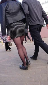 Candid girls in skirts and short dresses
