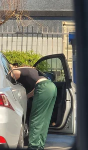 Carwash slim hottie