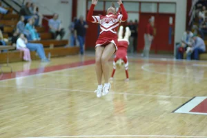 Candid cheerleaders