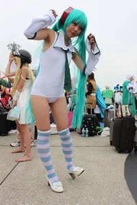 Sexy Asian girls in Cosplay outfits