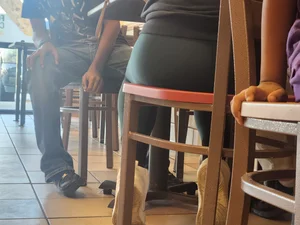 Out In The Wild 58 ( slim latina in green leggings)