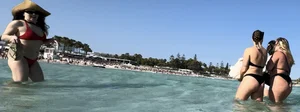 Danish Mermaids at the beach + Large PAWG