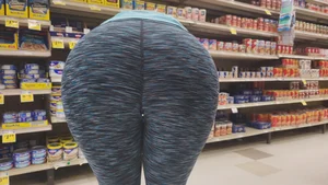Fit Blonde Cougar Bends Over for me (OC)