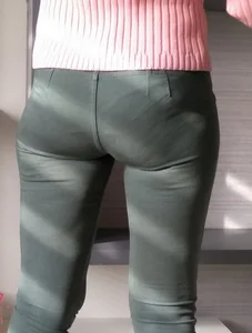 tight jeans in the office