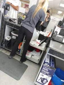 Sexy registrer girl