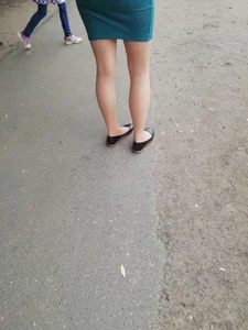 Legs in Flats Street Closeups