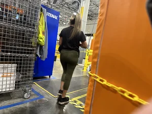 Coworkers ass