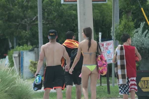 Deerfield Beach girls in bikinis