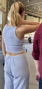 Slim Blonde with Cute Face (Not OC)